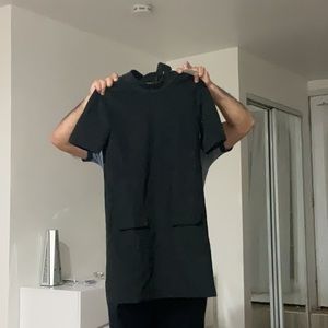 ZARA Black mini dress for winter